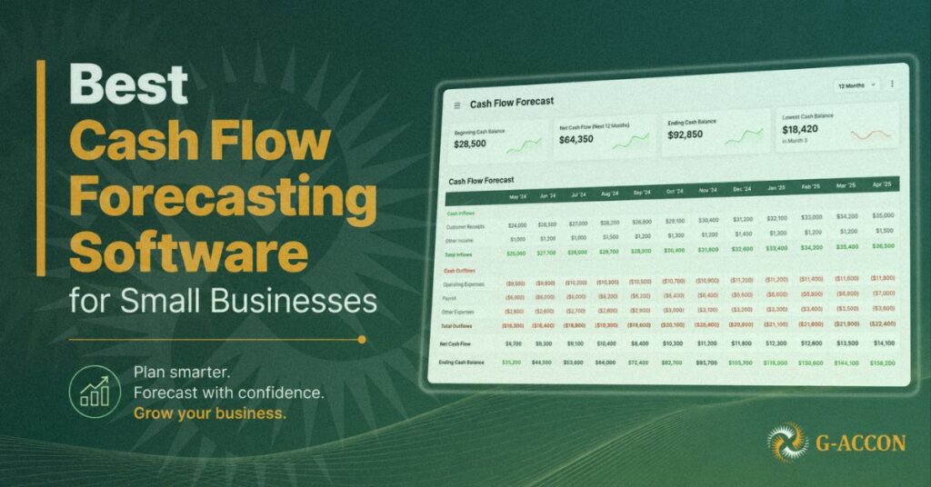 The Best Cash Flow Forecasting Software for Small Businesses in 2026